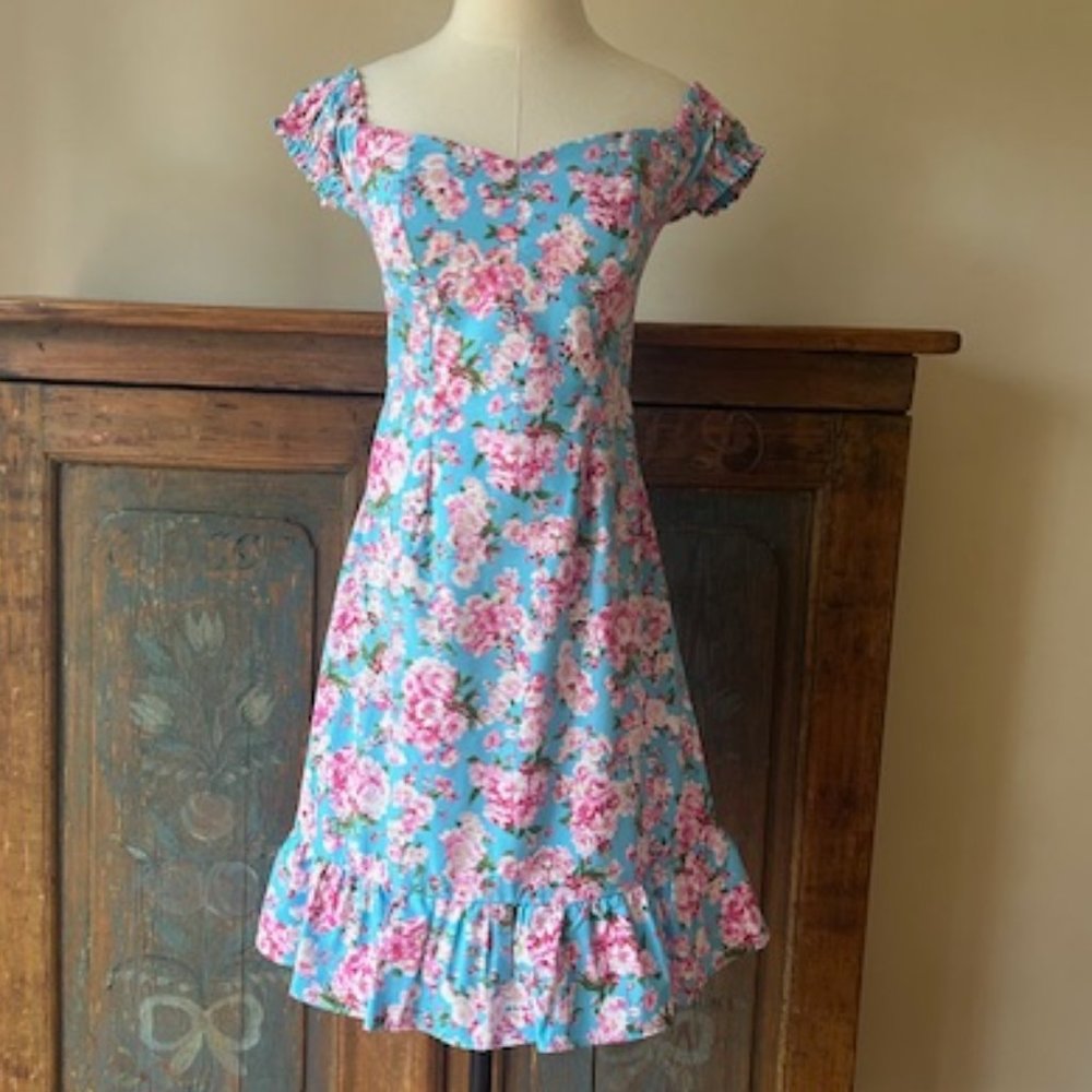 Bernie Dexter Fellini cherry blossoms dress